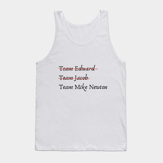 Team Mike Tank Top by Breaking Down Bad Books